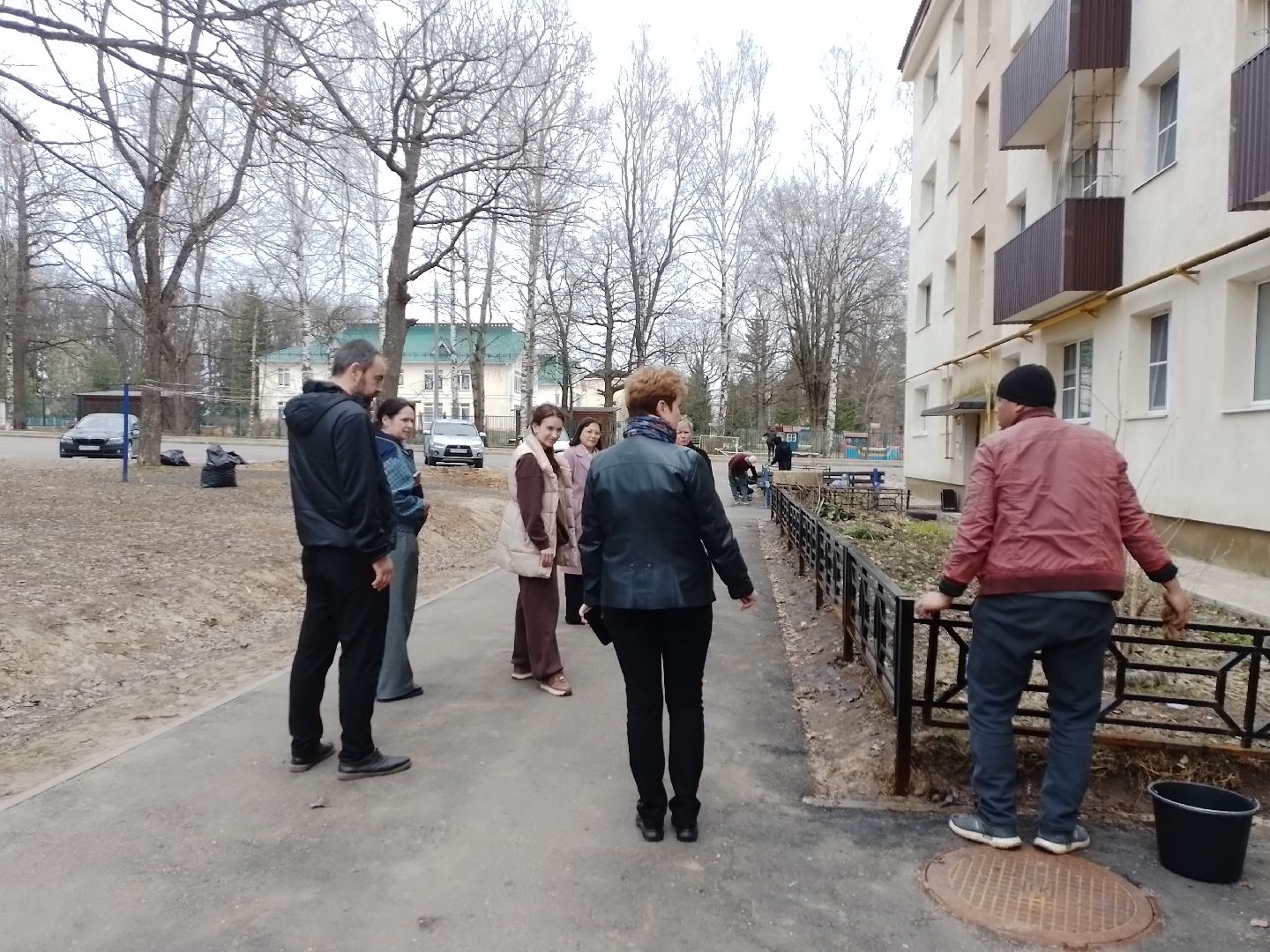 благоустройство, городской округ восход, обход территории, контроль выполнения работ,