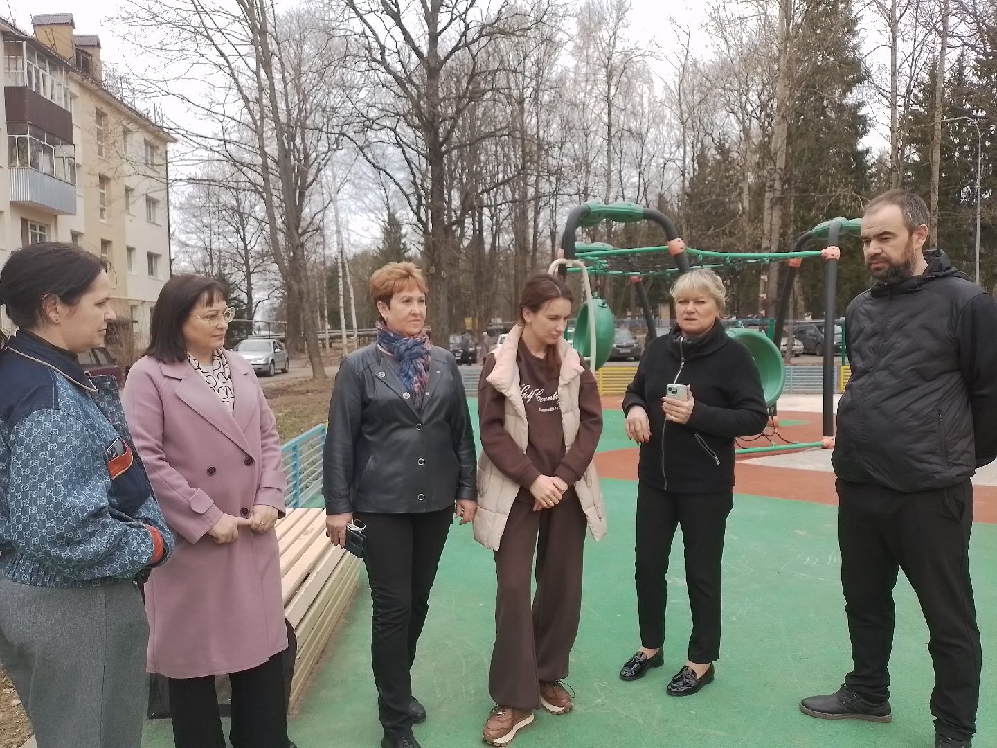 благоустройство, городской округ восход, обход территории, контроль выполнения работ,
