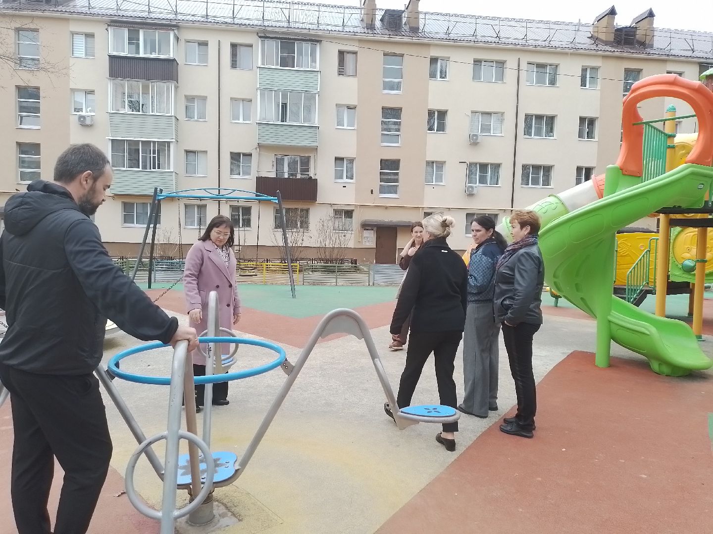 благоустройство, городской округ восход, обход территории, контроль выполнения работ,