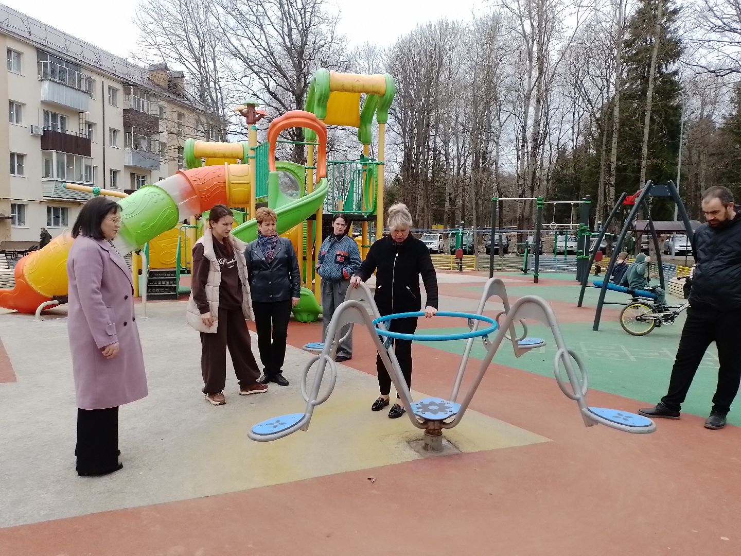 благоустройство, городской округ восход, обход территории, контроль выполнения работ,