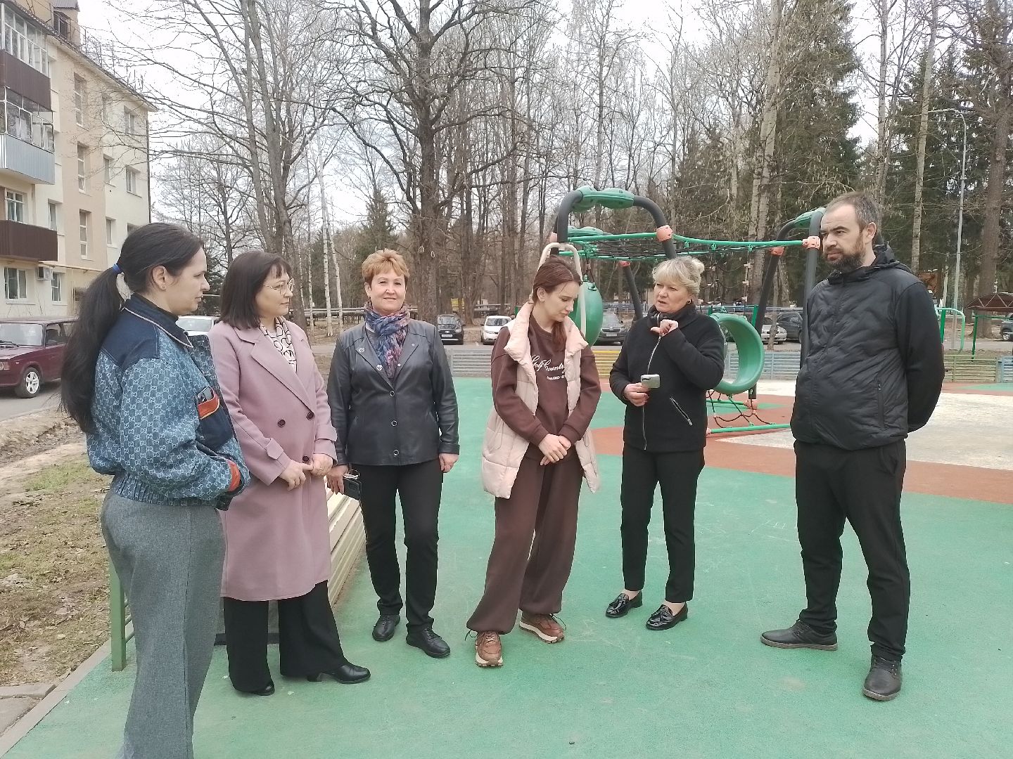 благоустройство, городской округ восход, обход территории, контроль выполнения работ,