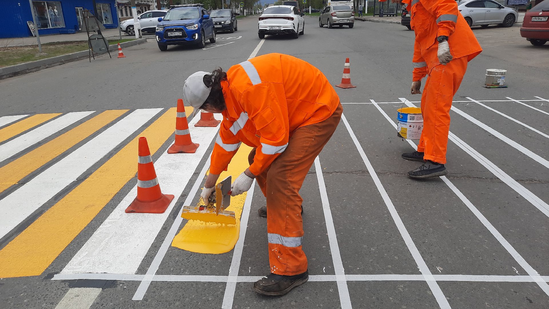 Шатура, Бульвар мира, пешеходный переход
