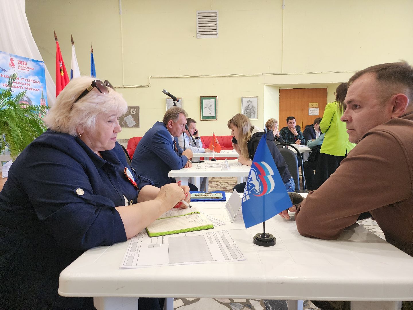 Зарайск, Выездная администрация, встреча с семьями участников сво, Встреча с ветеранами СВО,