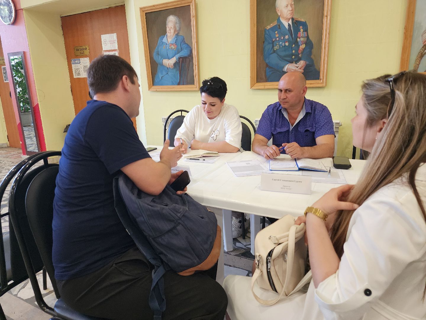 Зарайск, Выездная администрация, встреча с семьями участников сво, Встреча с ветеранами СВО,