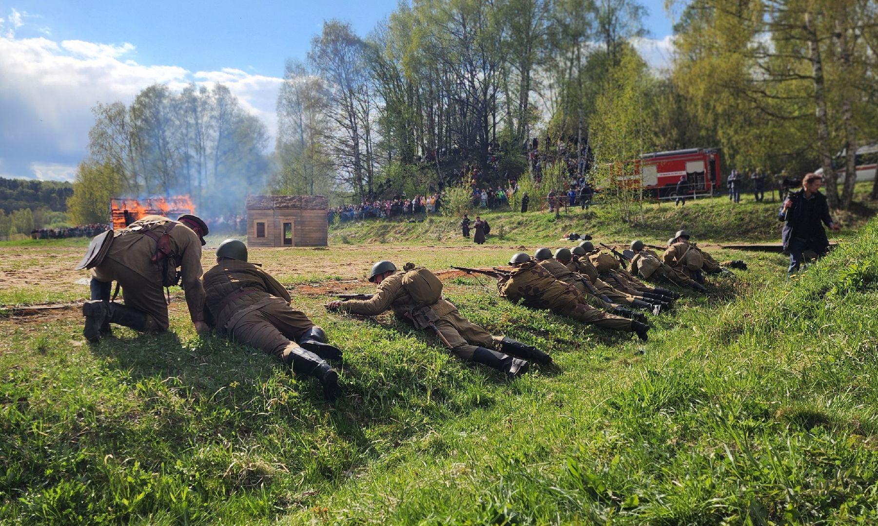 Химки, История, День Победы, историческая реконструкция,