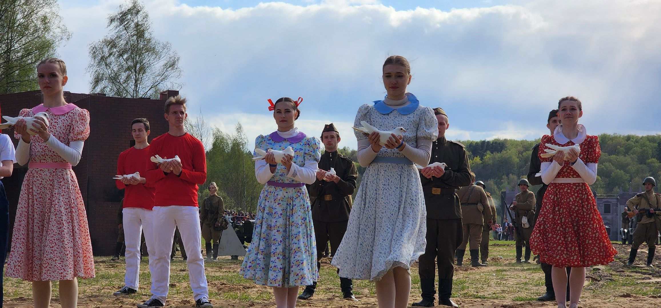 Химки, История, День Победы, историческая реконструкция,