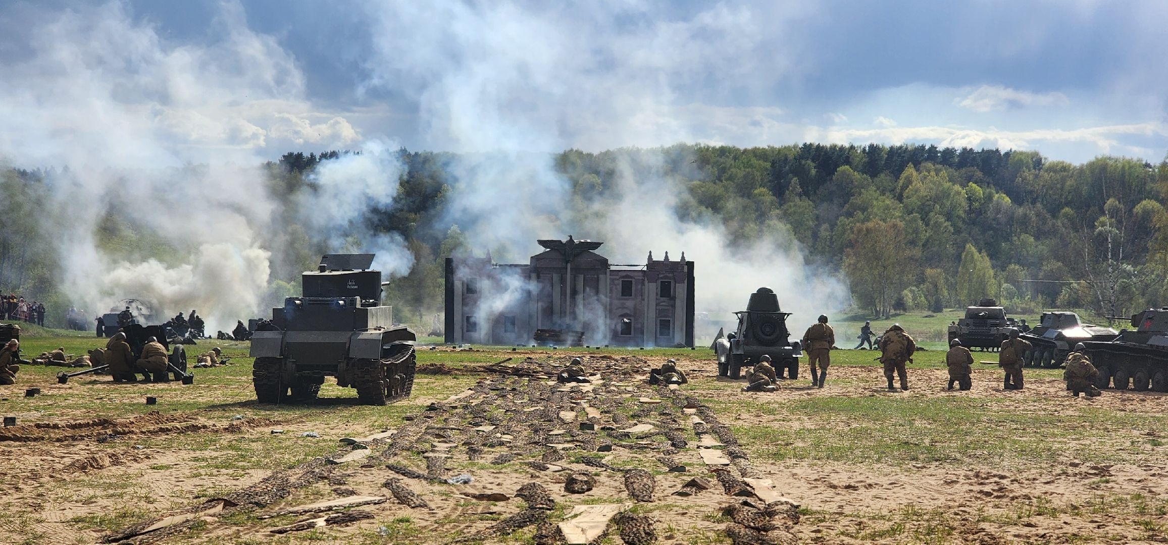 Химки, История, День Победы, историческая реконструкция,