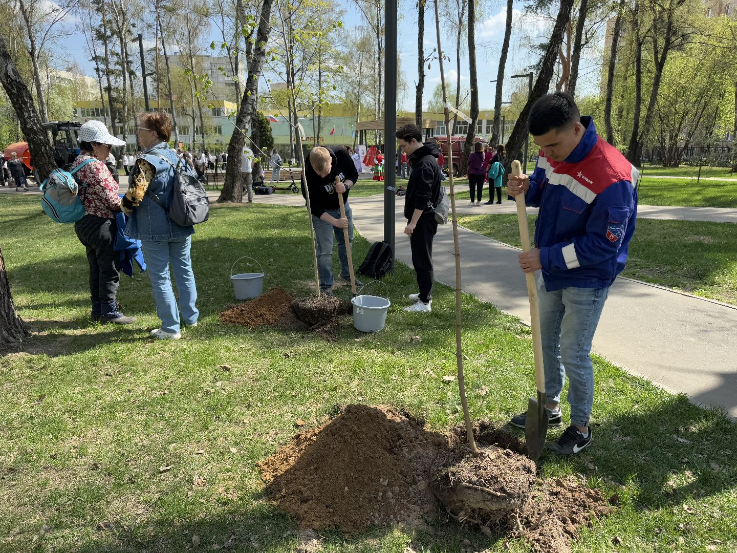 80 лет победы, субботник, балашиха,