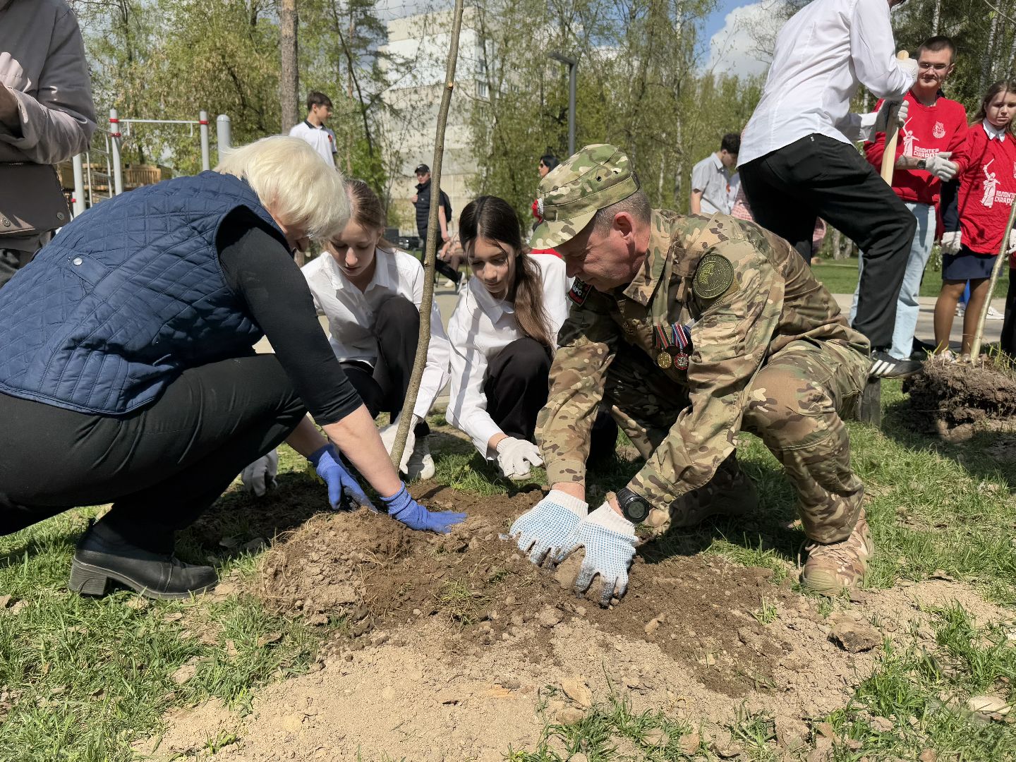 80 лет победы, субботник, балашиха,