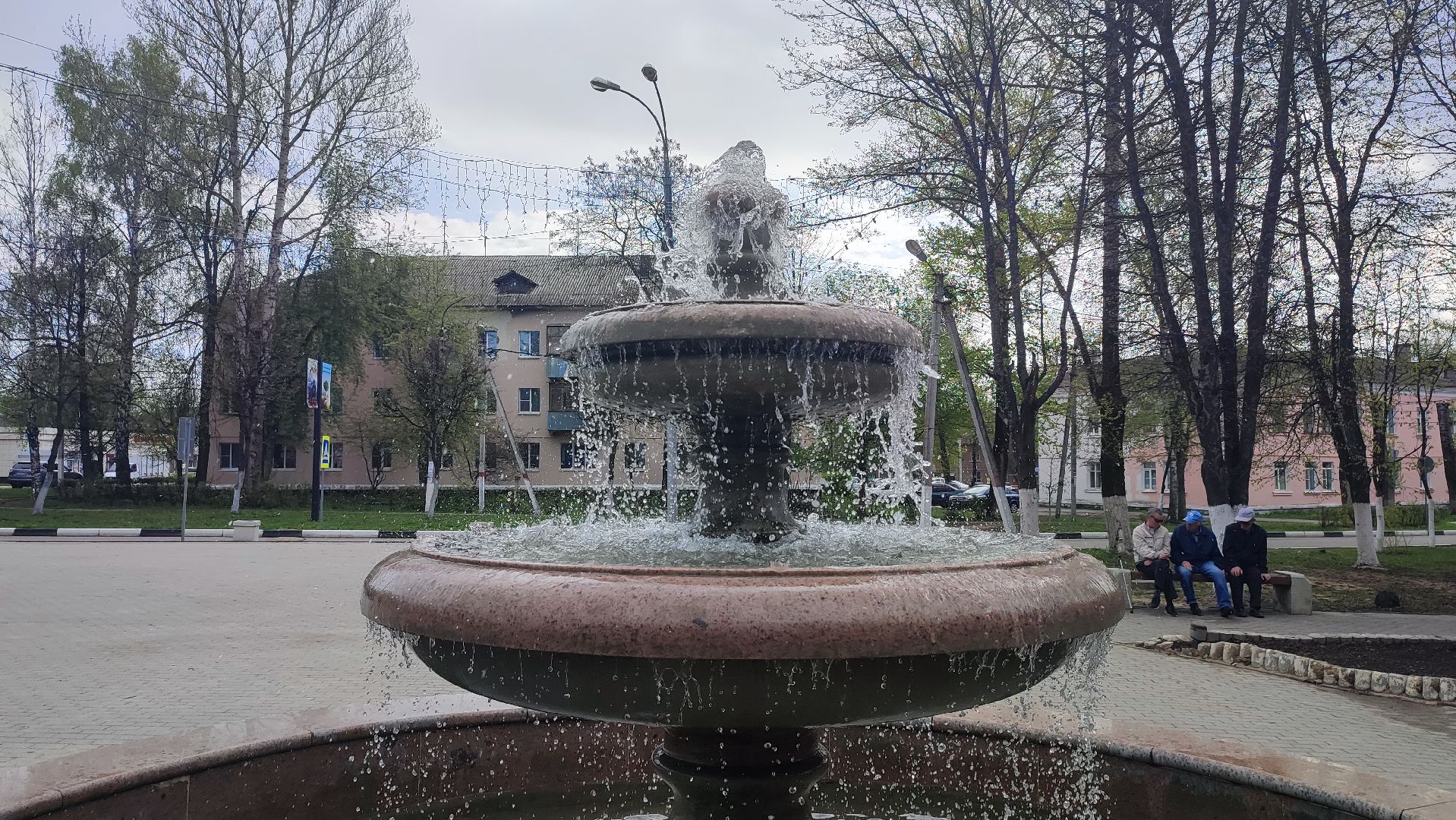 Кашира, фонтан, Ожерелье, благоустройство