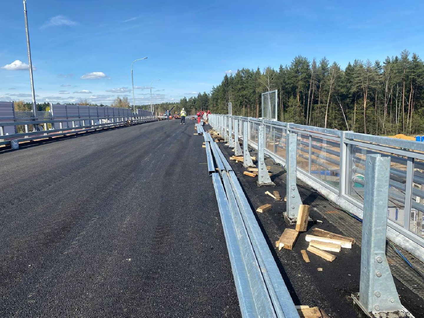 путепровод в аникеевке, Строительство путепровода,