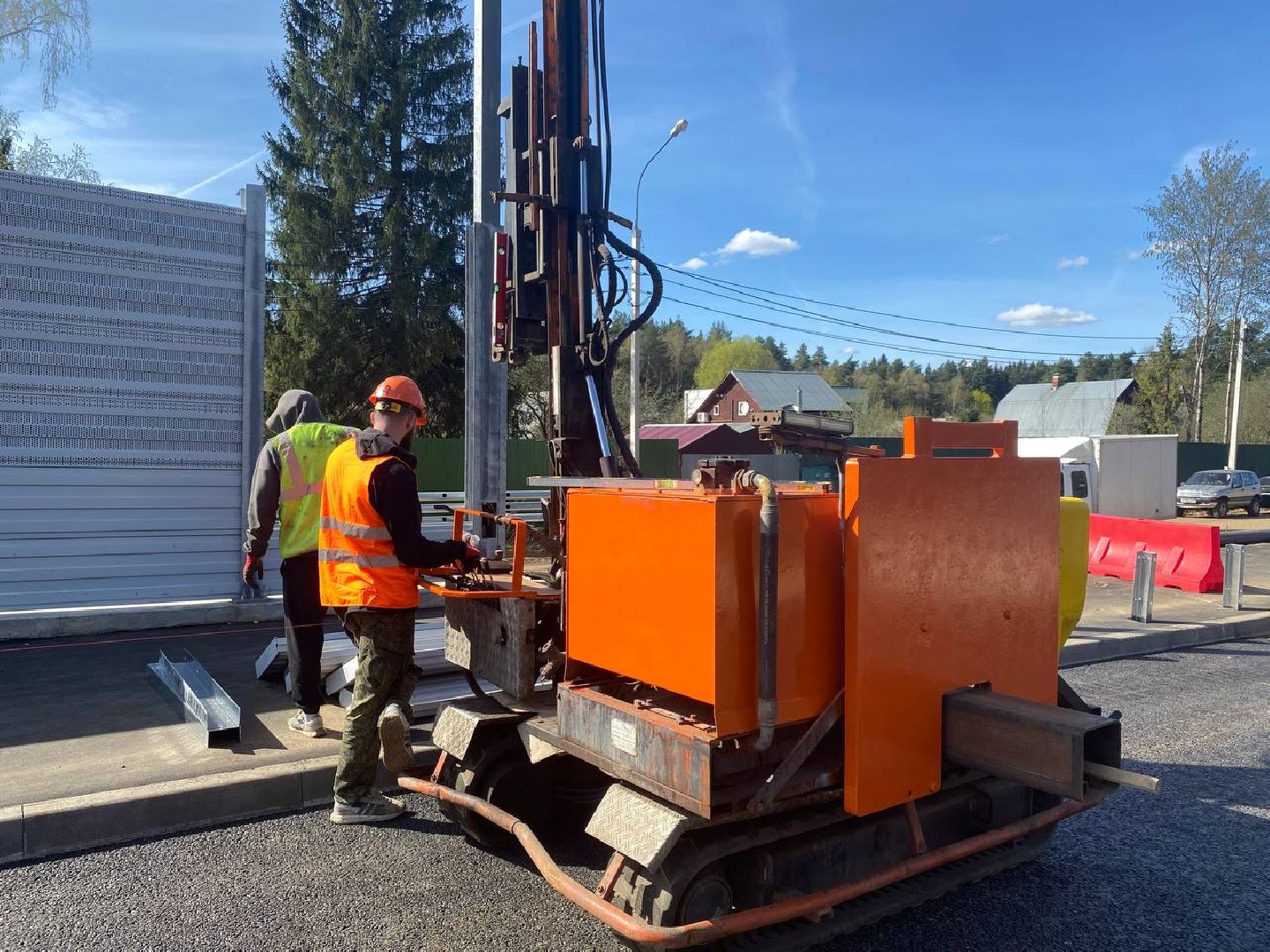 путепровод в аникеевке, Строительство путепровода,