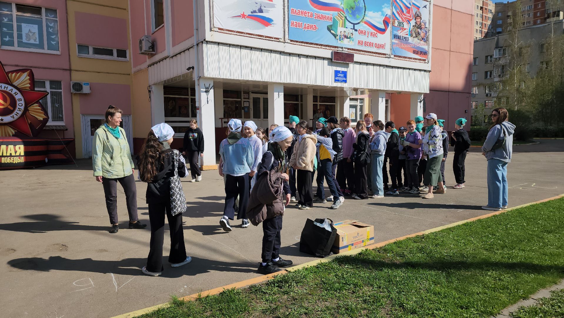 высадка деревьев, экологическая акция, Лобня,