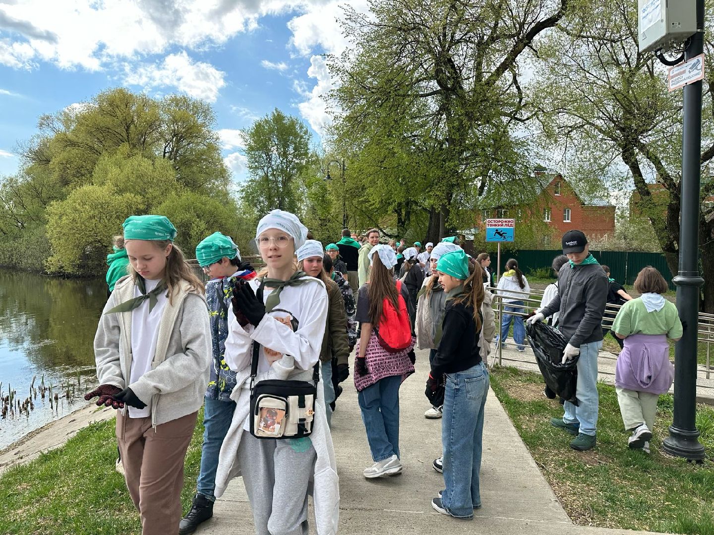 высадка деревьев, экологическая акция, Лобня,