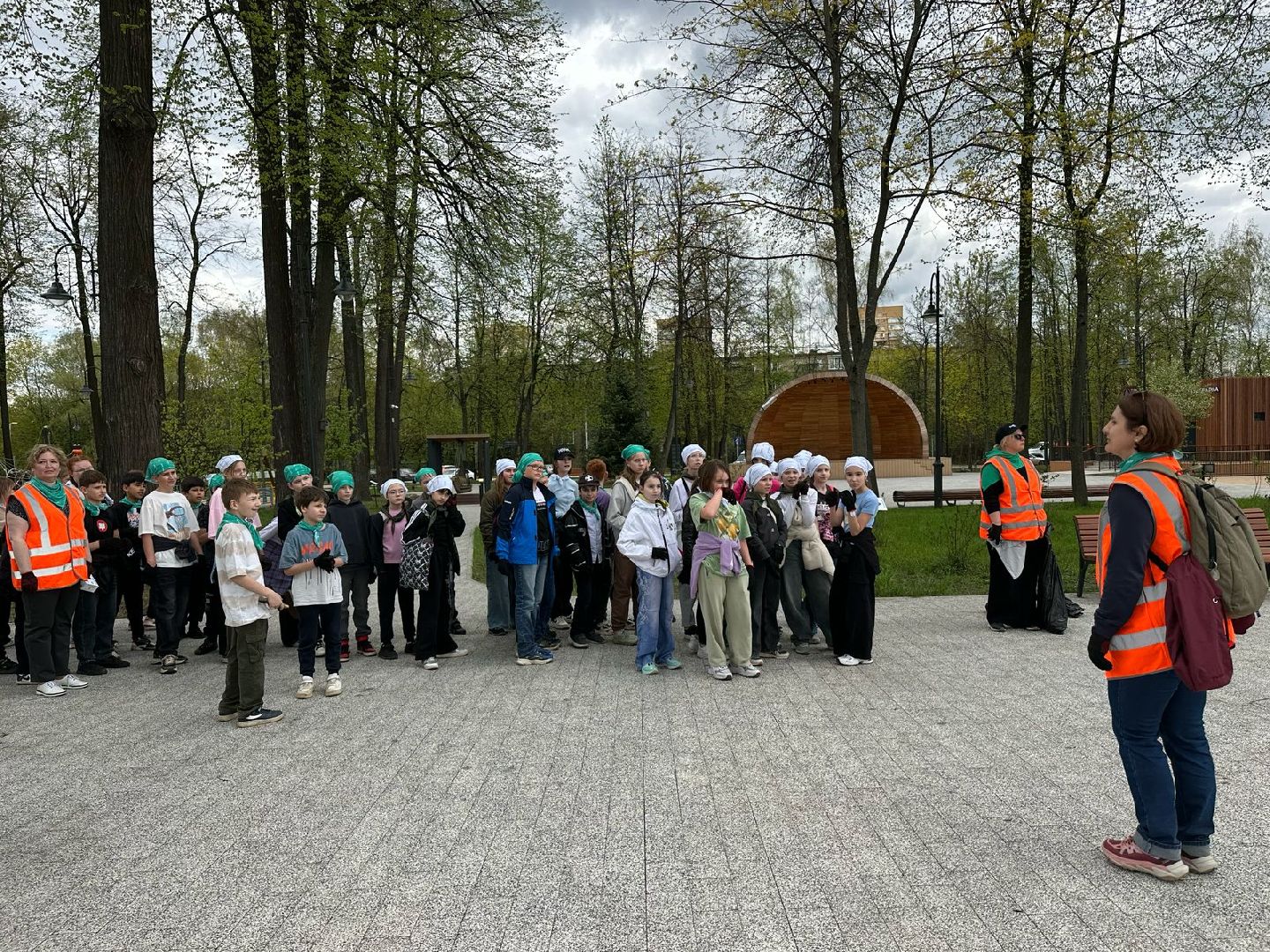 высадка деревьев, экологическая акция, Лобня,