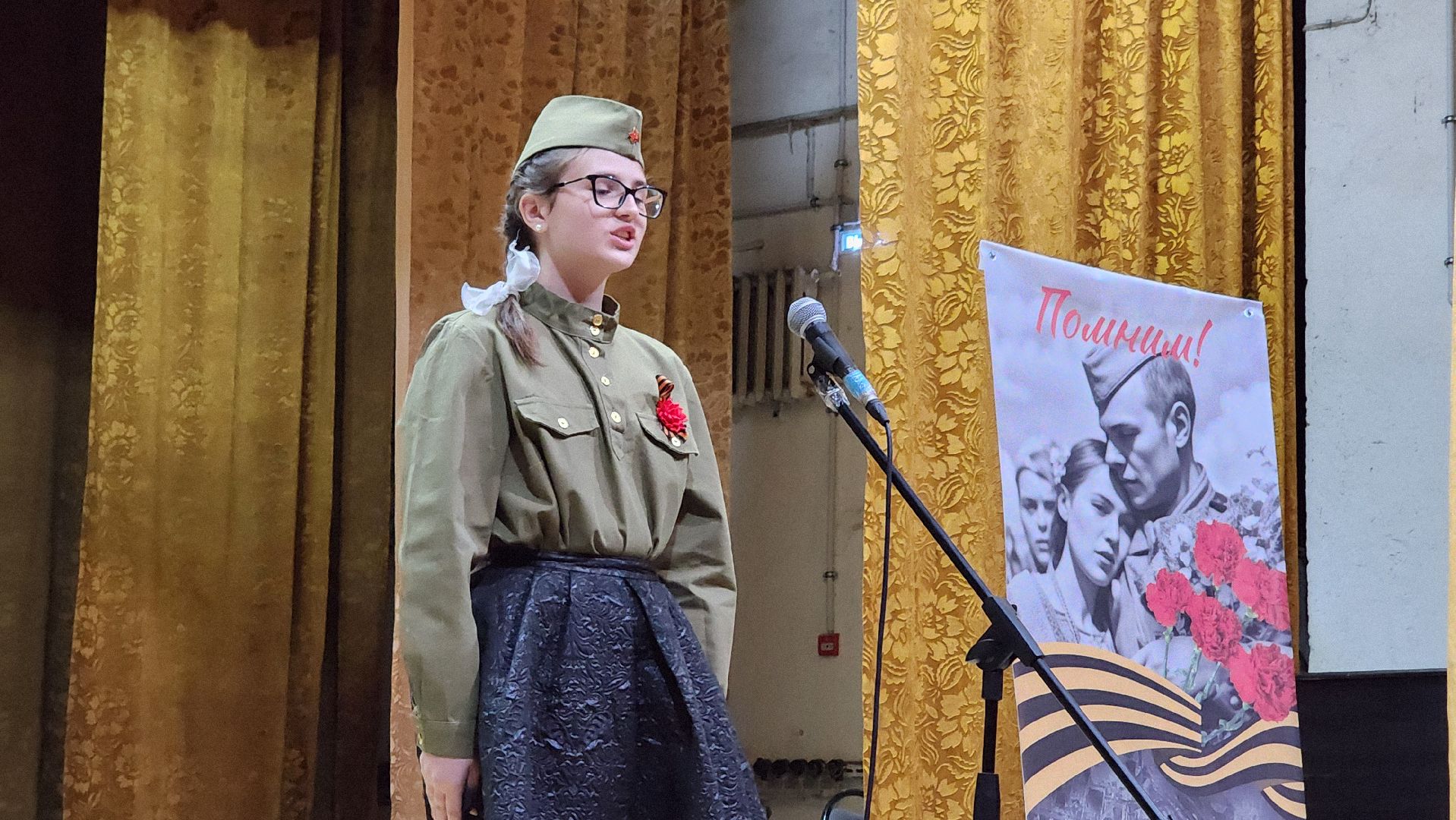 кашира, кашира-8, конкурс чтецов, вов, день победы,