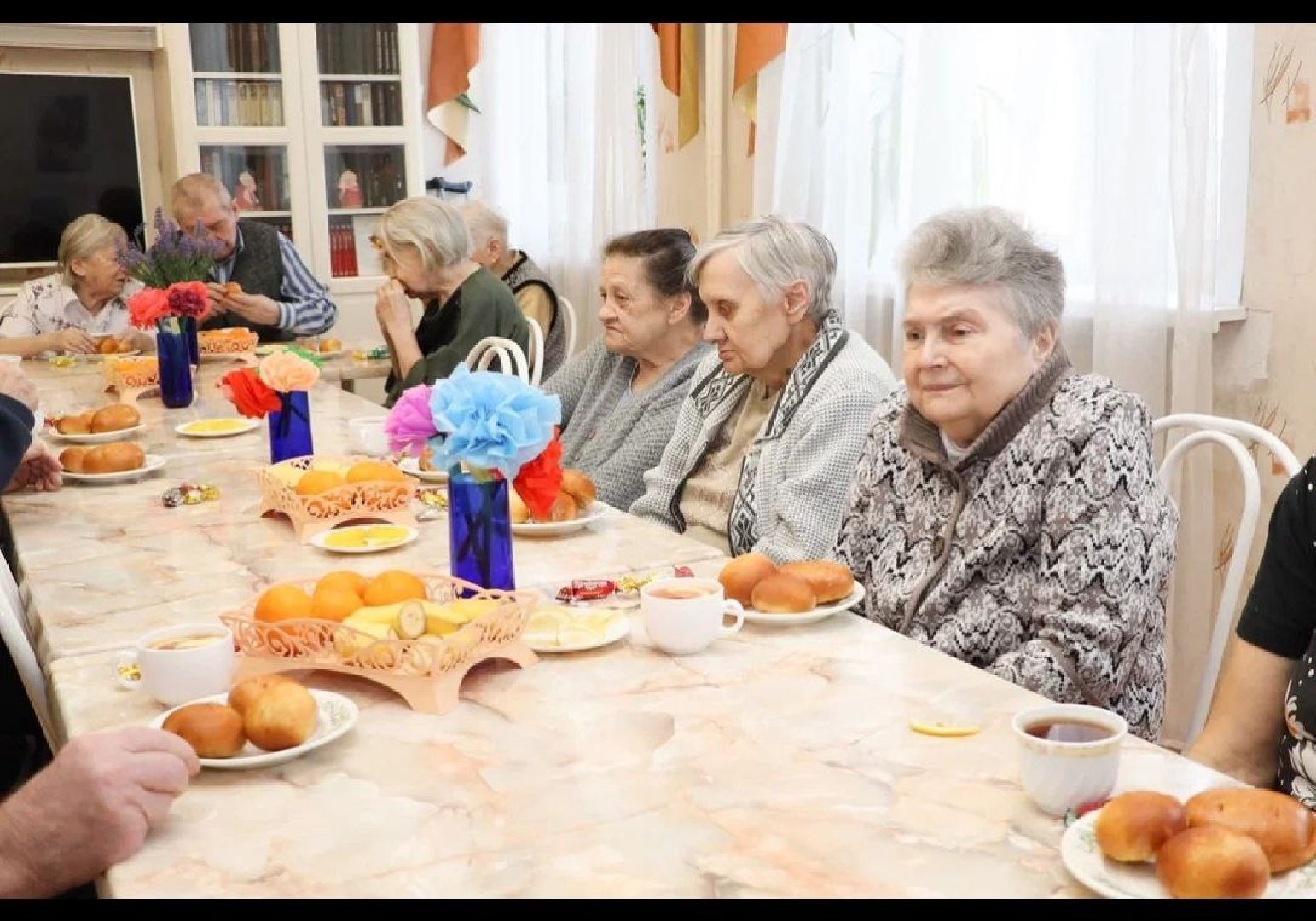 ивантеевка, интернат, пожилые люди, нежный бизнес, волонтерская помощь, подарки, музыкальный вечер,