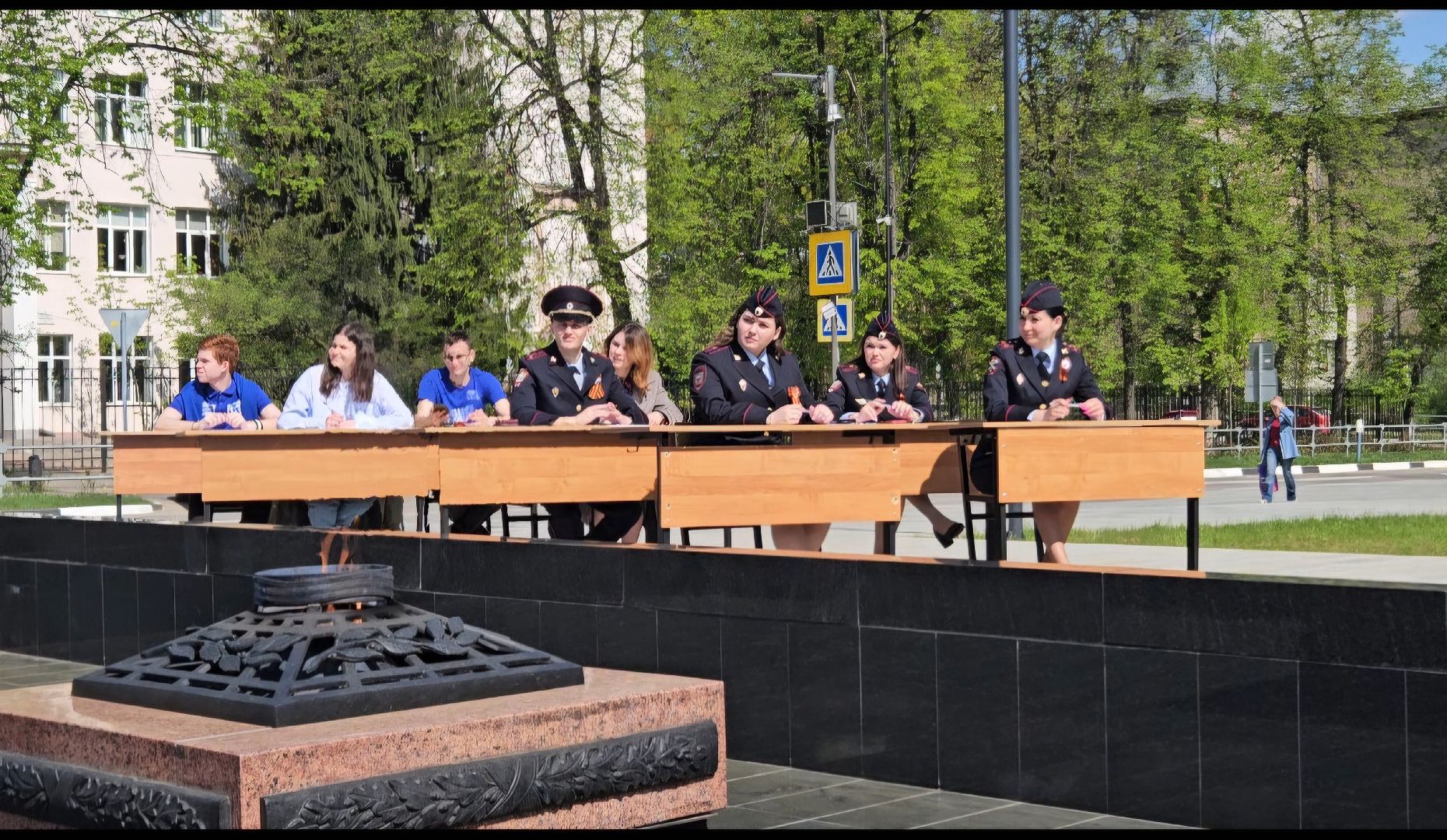 диктант победы , жуковский, вечный огонь,