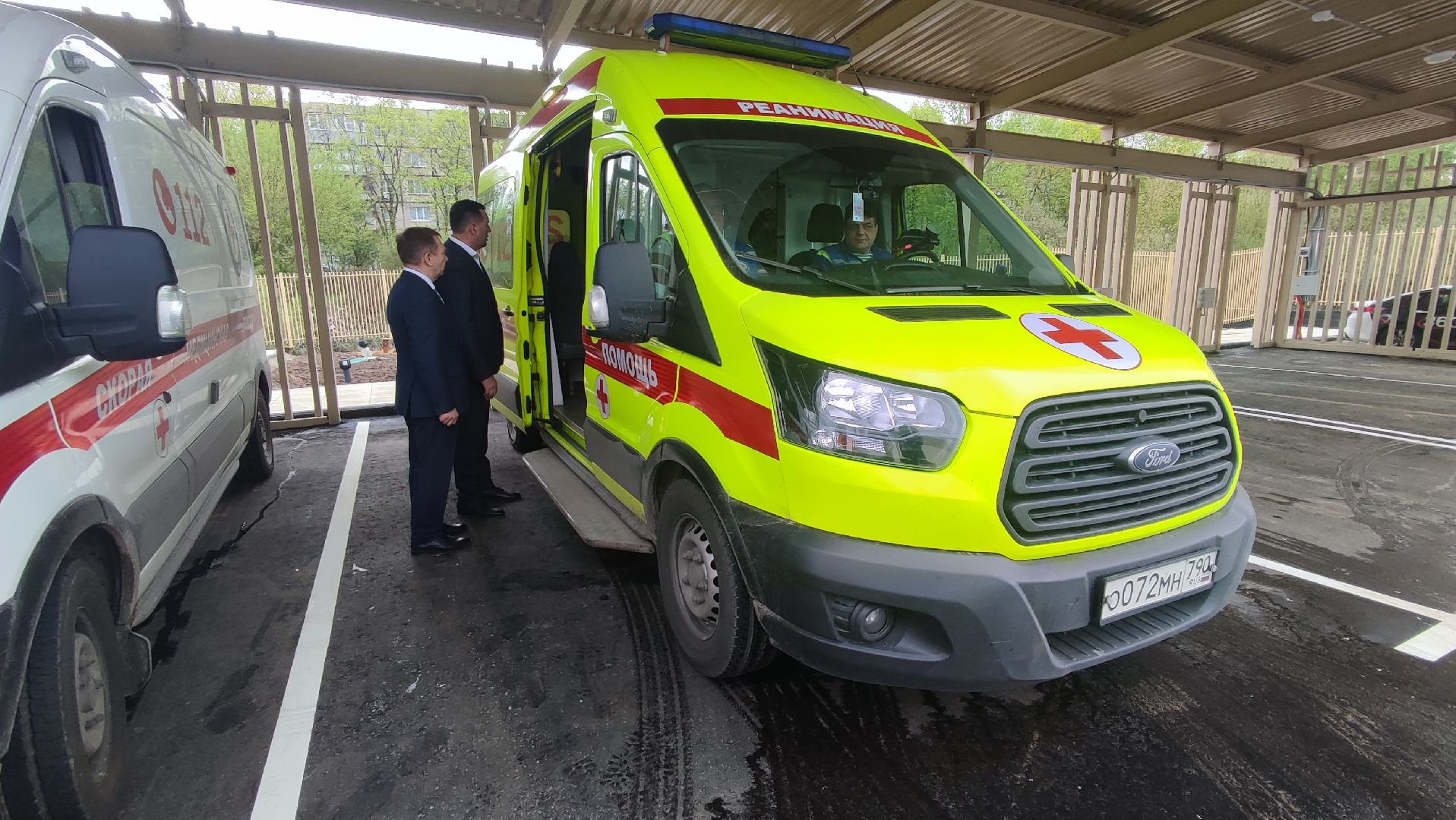 Кашира, скорая помощь, медицина, строительство