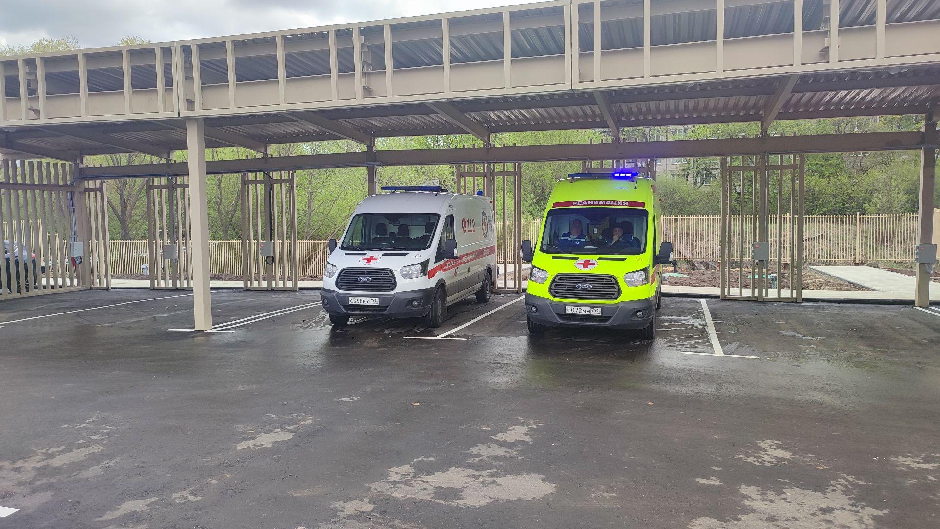 Кашира, скорая помощь, медицина, строительство