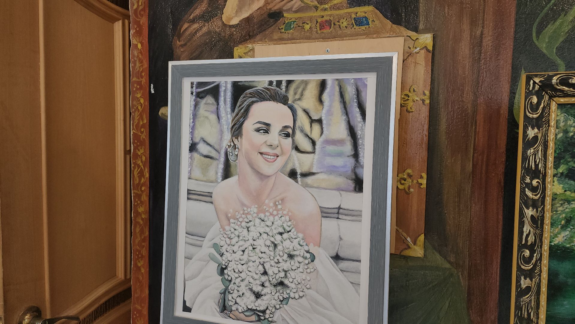 кашира, кашира-8, выставка картин, мезенская роспись, орнаменталика, искусство,