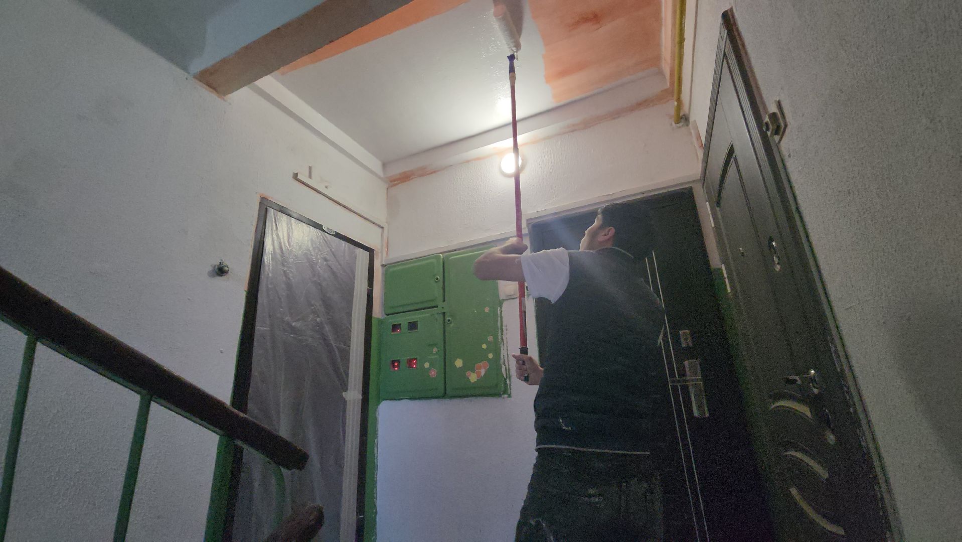 пушкино, ремонт подъездов, косметический ремонт, рабочие, коммунальная служба, многоэтажка,