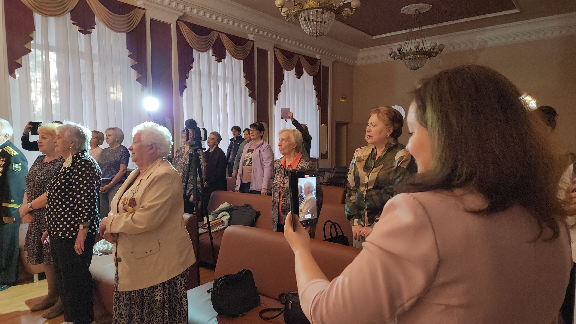 пушкино, романсы, песни военных лет,концерт,студенты колледжа,ветераны вов,малолетний узник, блокадники,песни победы,патриотизм,