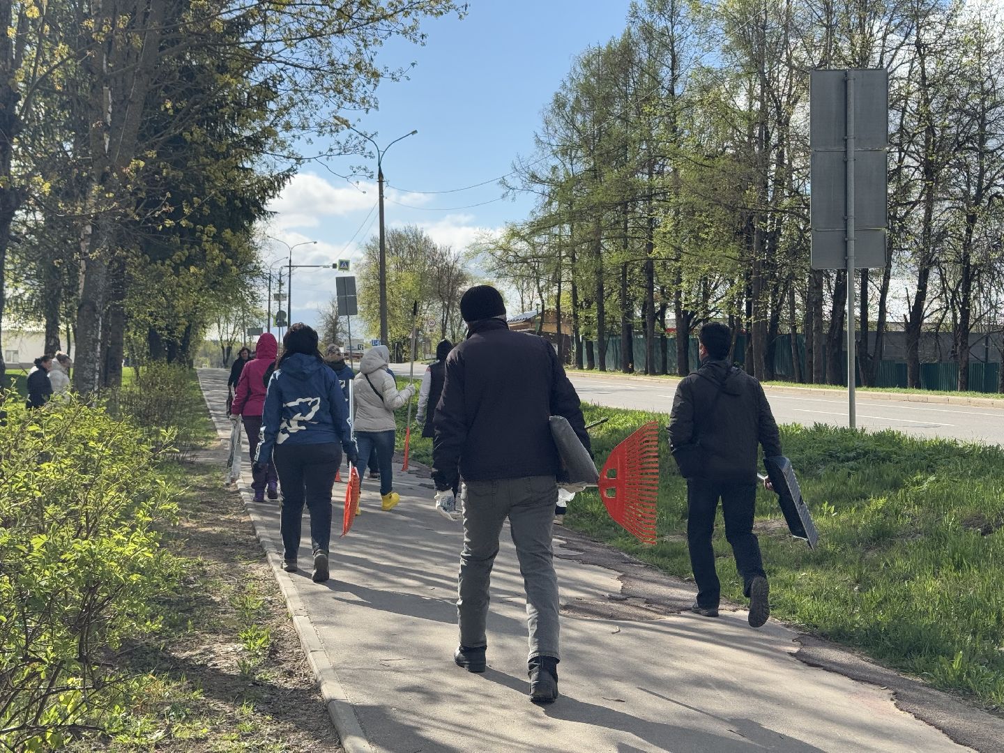 шаховская, субботник,  всероссийский субботник, акция,