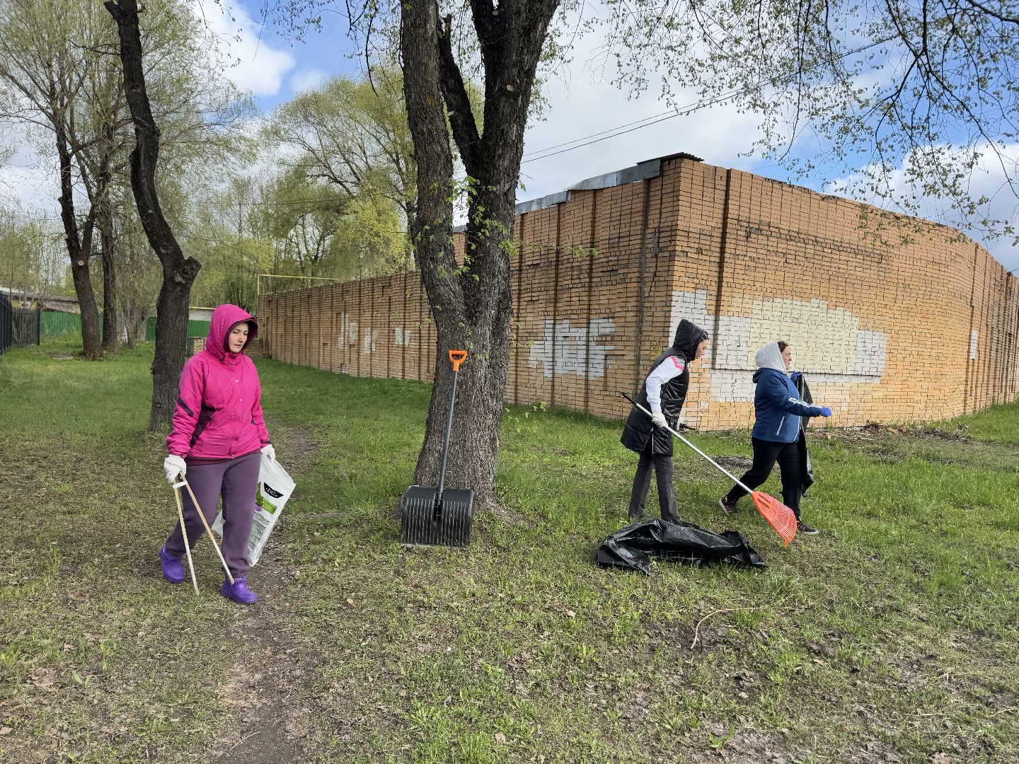 шаховская, субботник,  всероссийский субботник, акция,