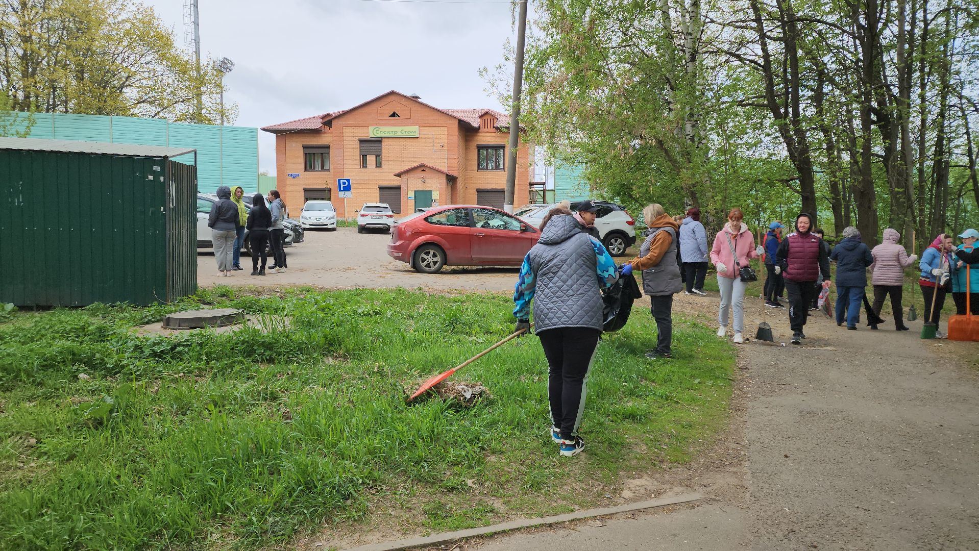 кашира, субботник, уборка, благоустройство, чистота, администрация,