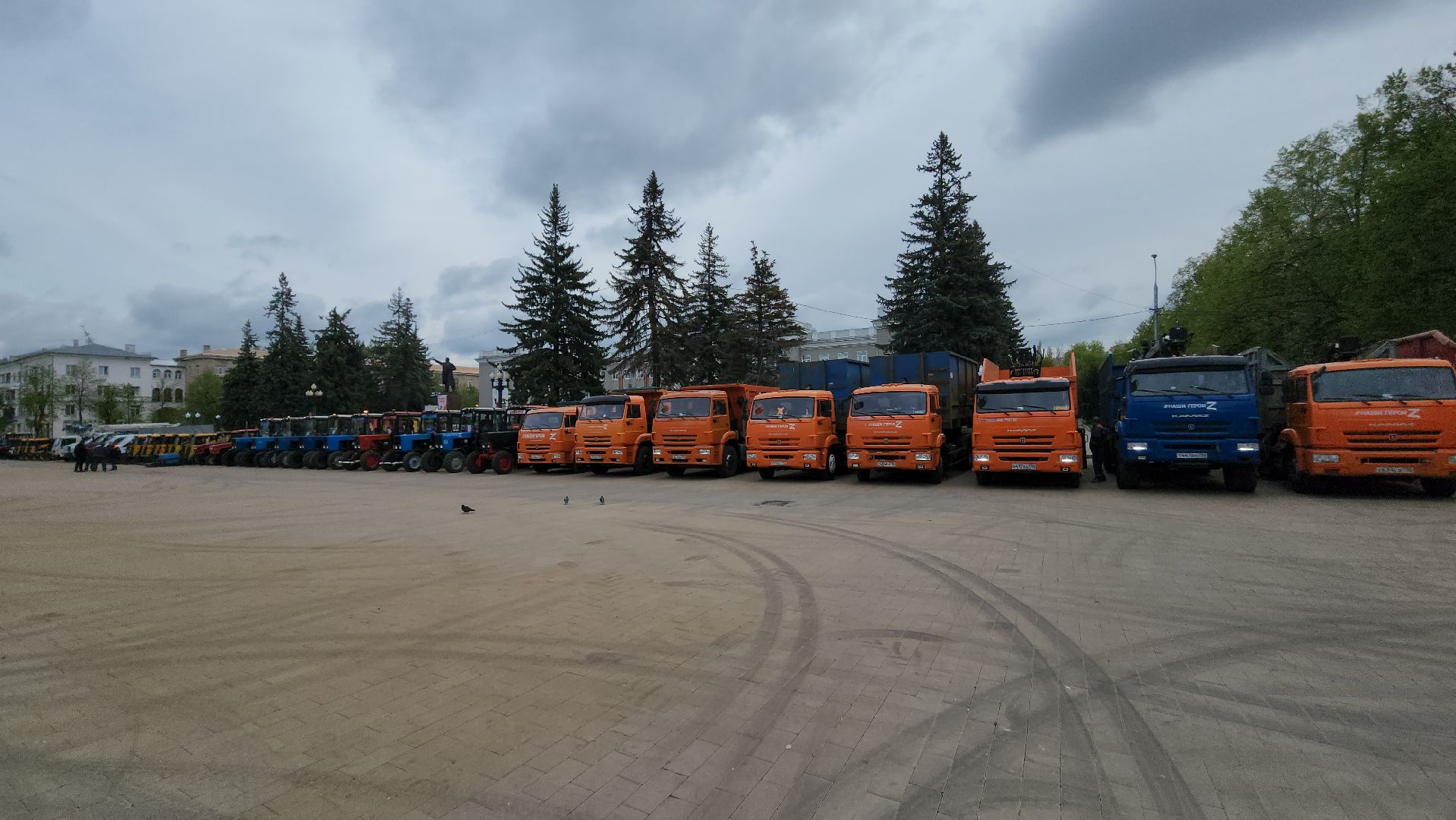 ступино, субботник, благоустройство, парад коммунальной  техники,