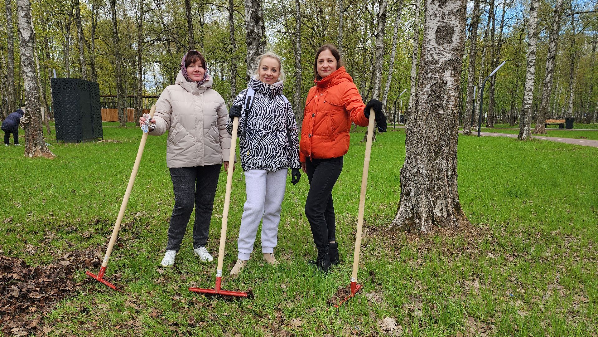 Субботник , Лобня, Центральный парк ,
