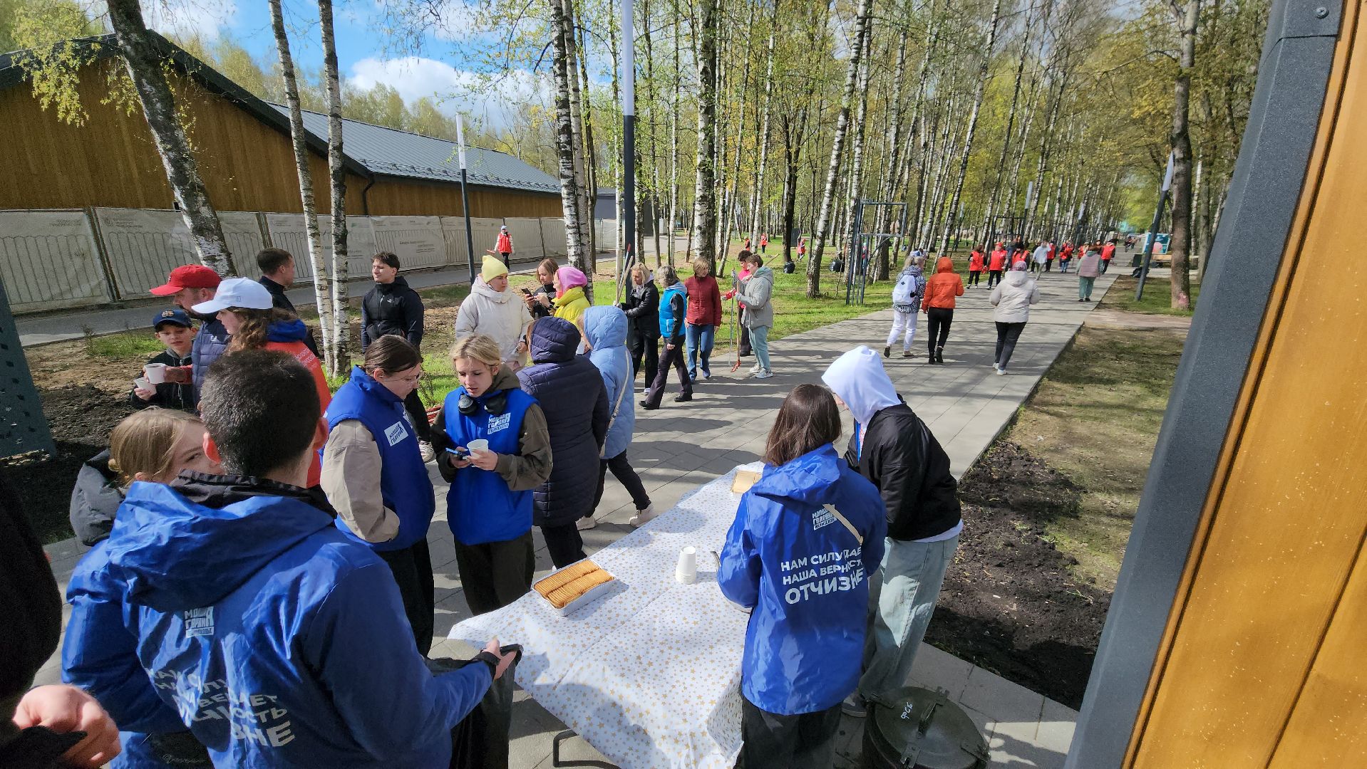 Субботник , Лобня, Центральный парк ,