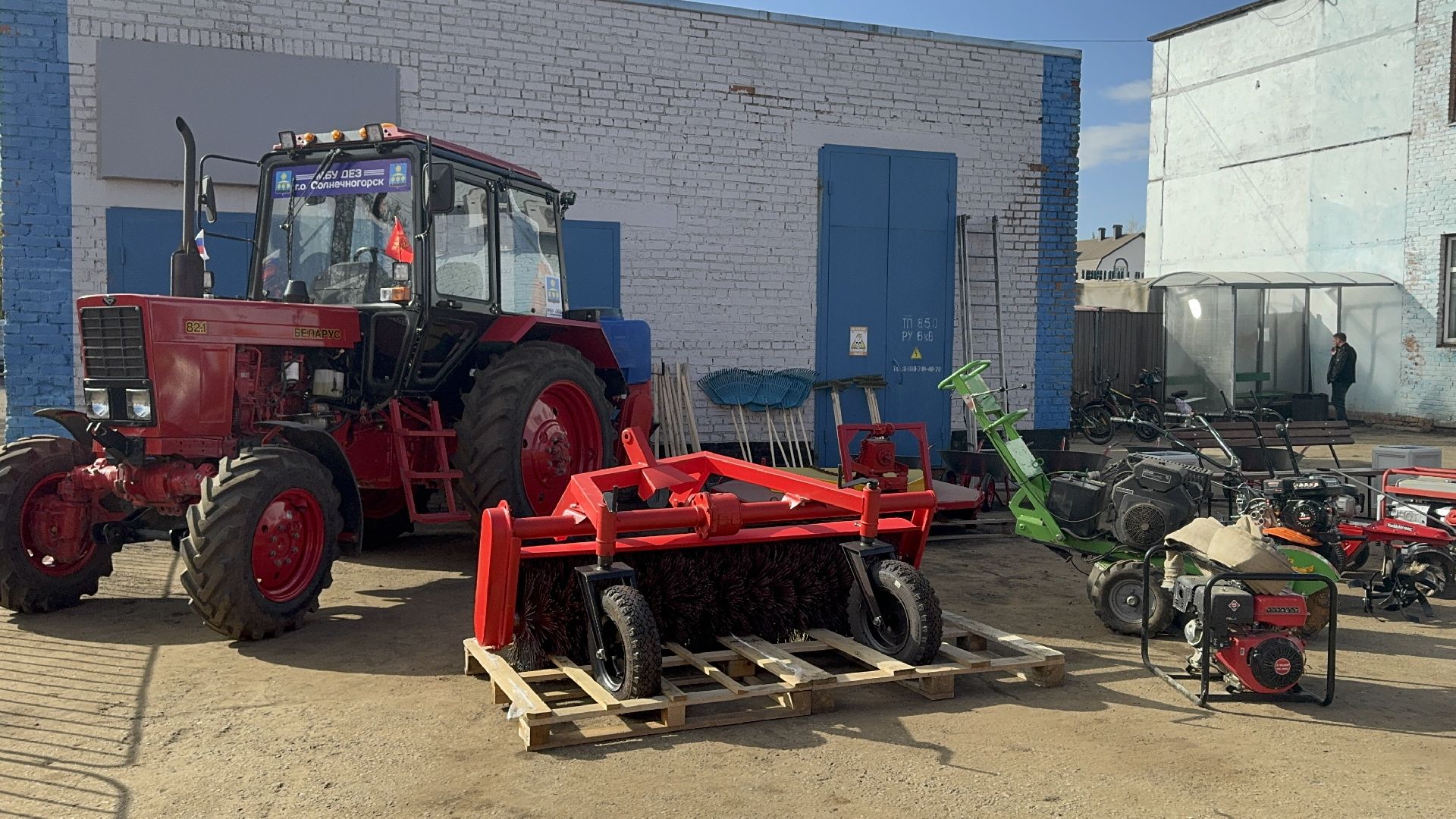 солнечногорск, техника, мбу, рабочие, экскурсия,