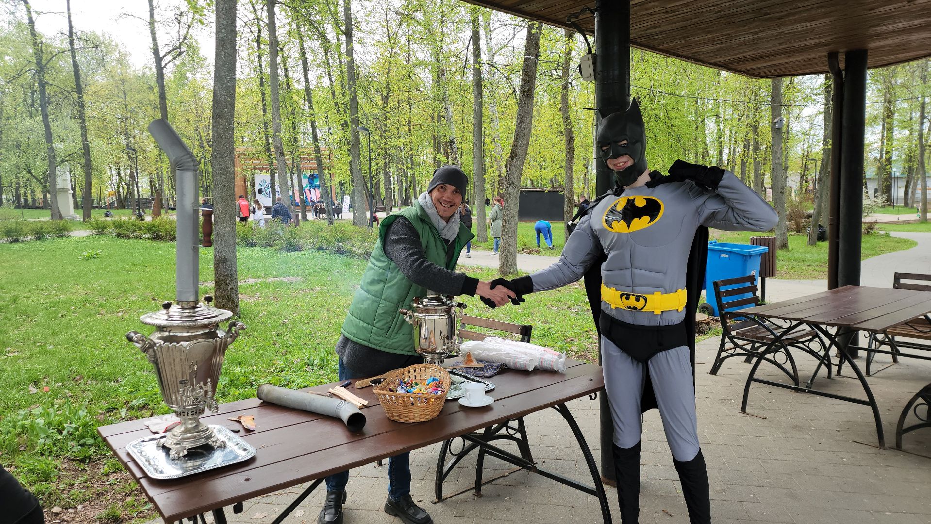 серпухов, подмосковье, областной субботник, бэтмен,