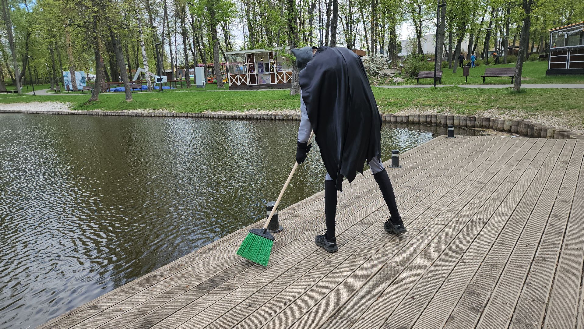 серпухов, подмосковье, областной субботник, бэтмен,