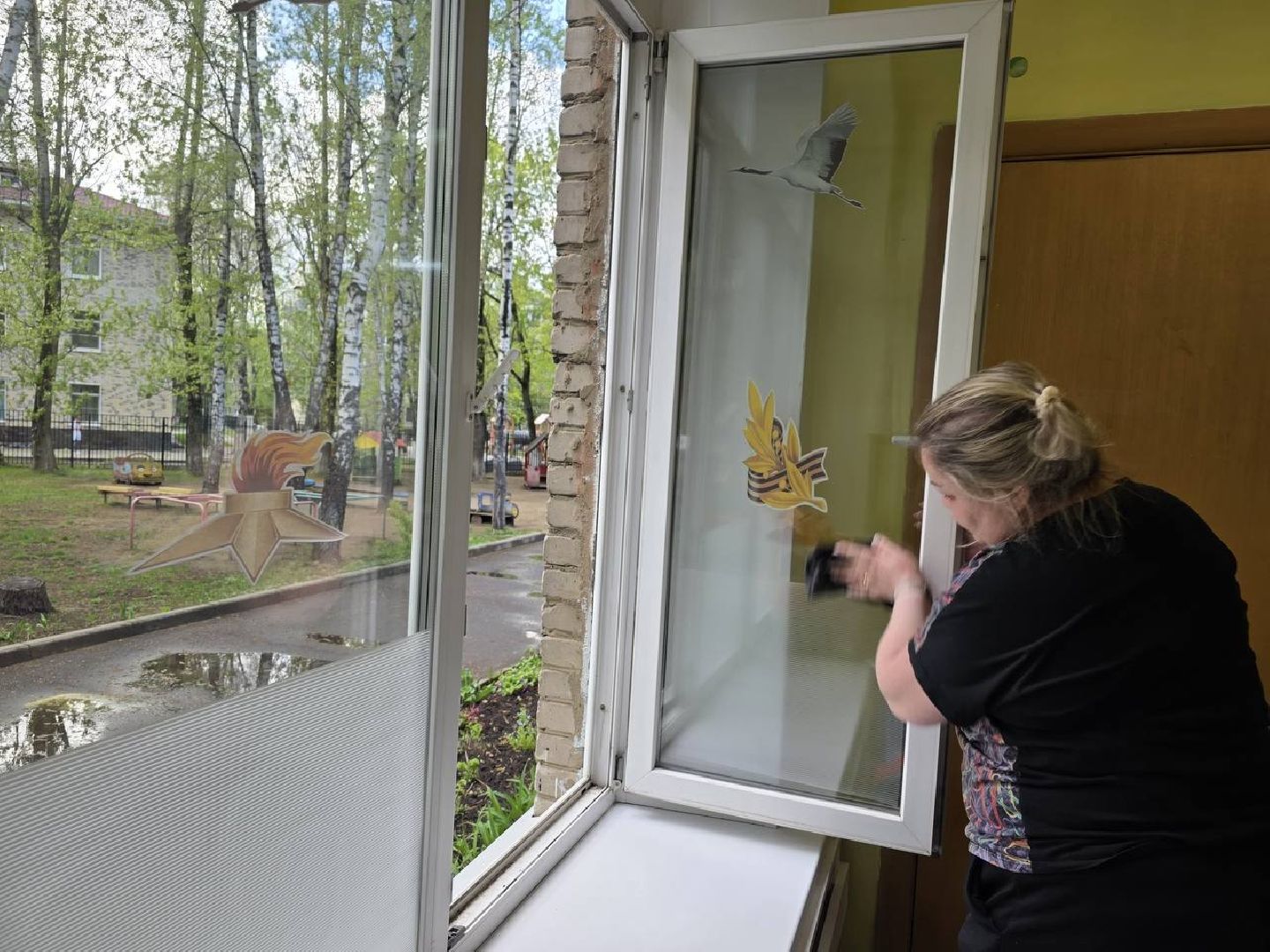 субботник, реутов, дети, уборка, детсад,