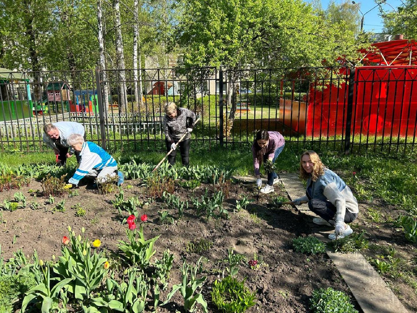 субботник, реутов, дети, уборка, детсад,