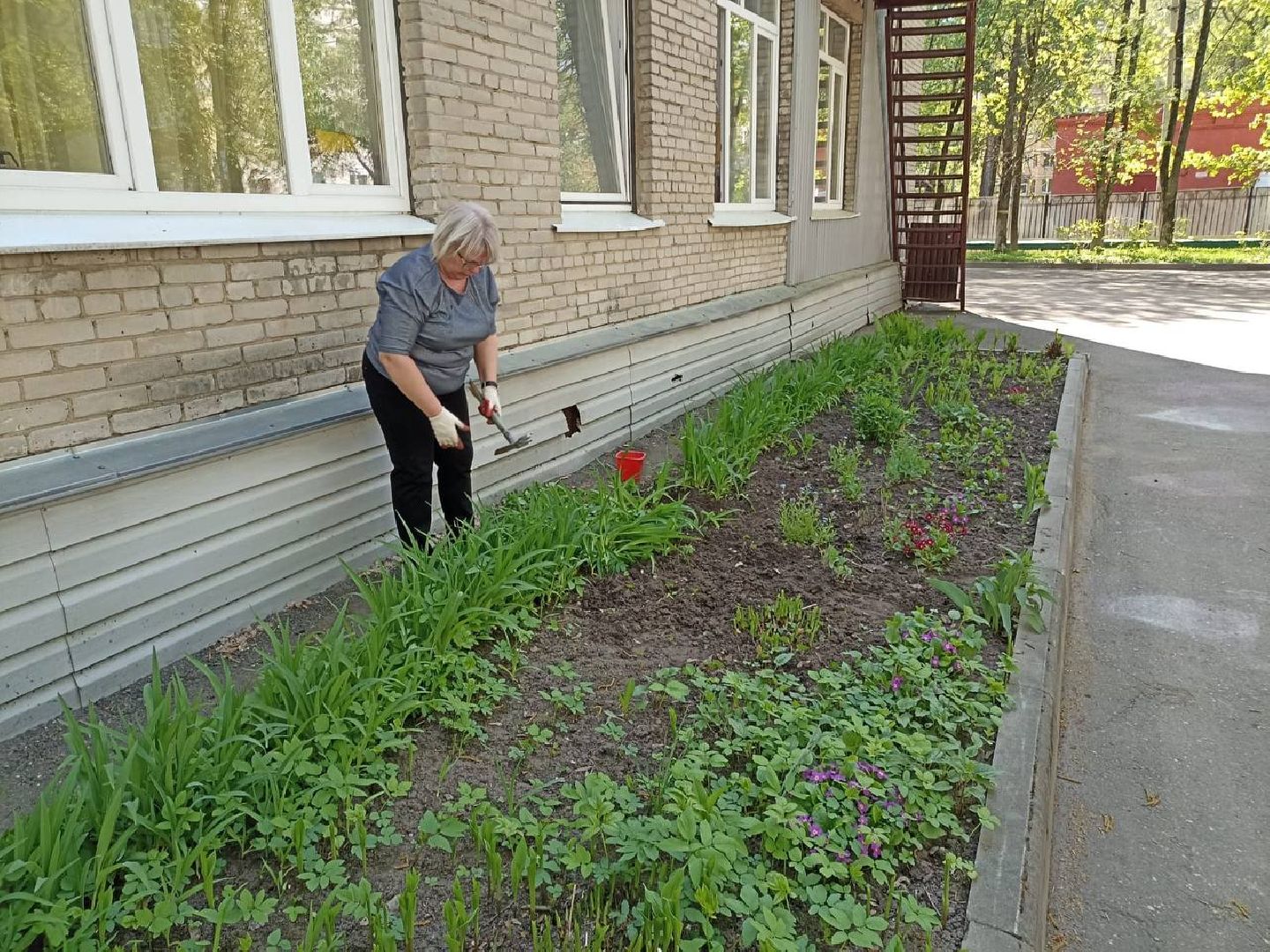 субботник, реутов, дети, уборка, детсад,