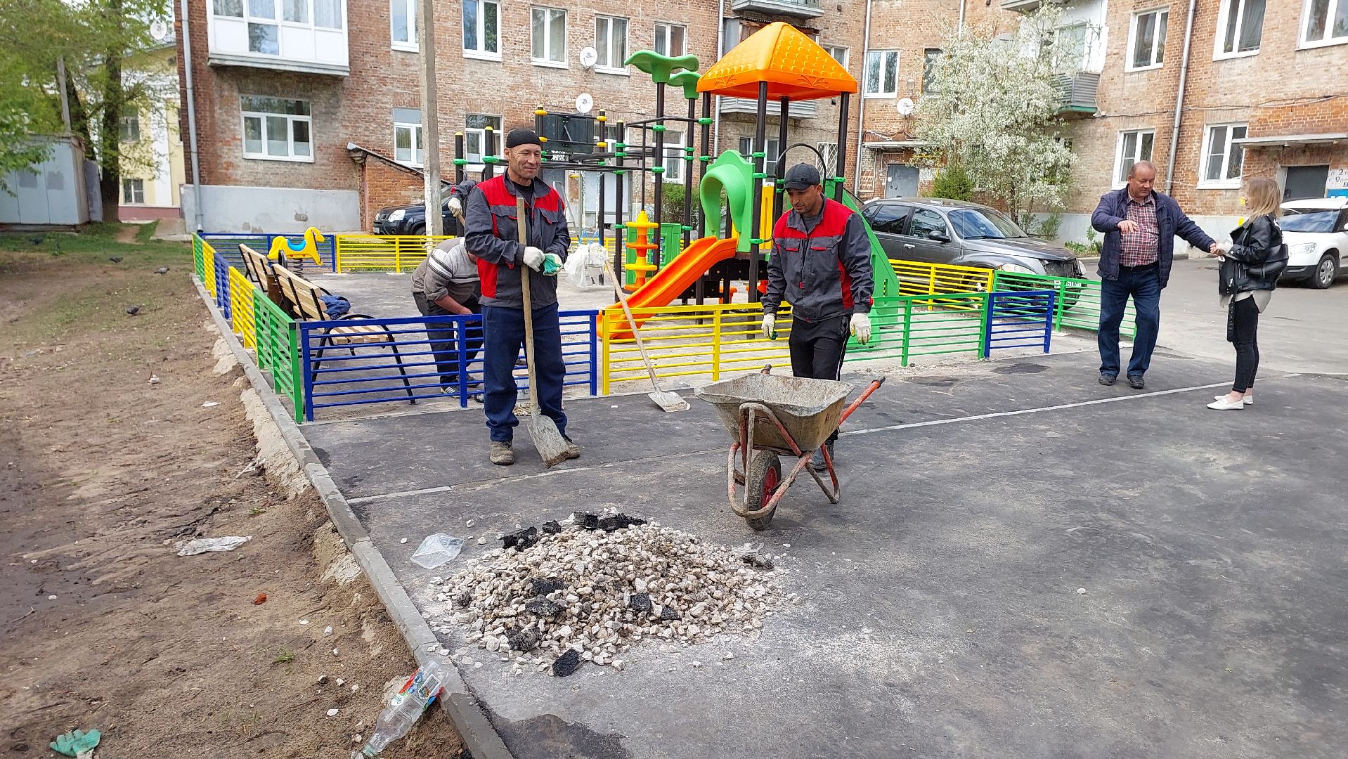 серпухов, благоустройство, доброе дело, добродел, двор,