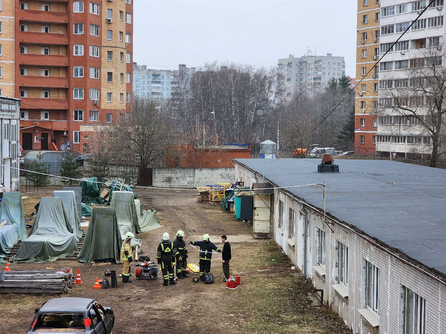 раменское, образование, раменский колледж ,  студенты раменского колледжа победили в межрегиональных соревнованиях по спасению пострадавших в дтп,
