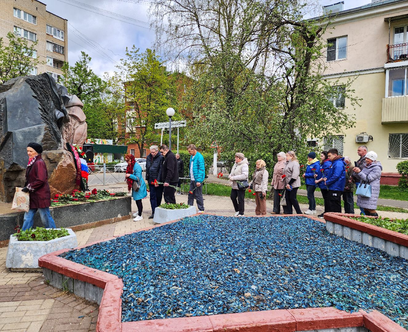 Подольск, чернобыльская катастрофа, возложение цветов,