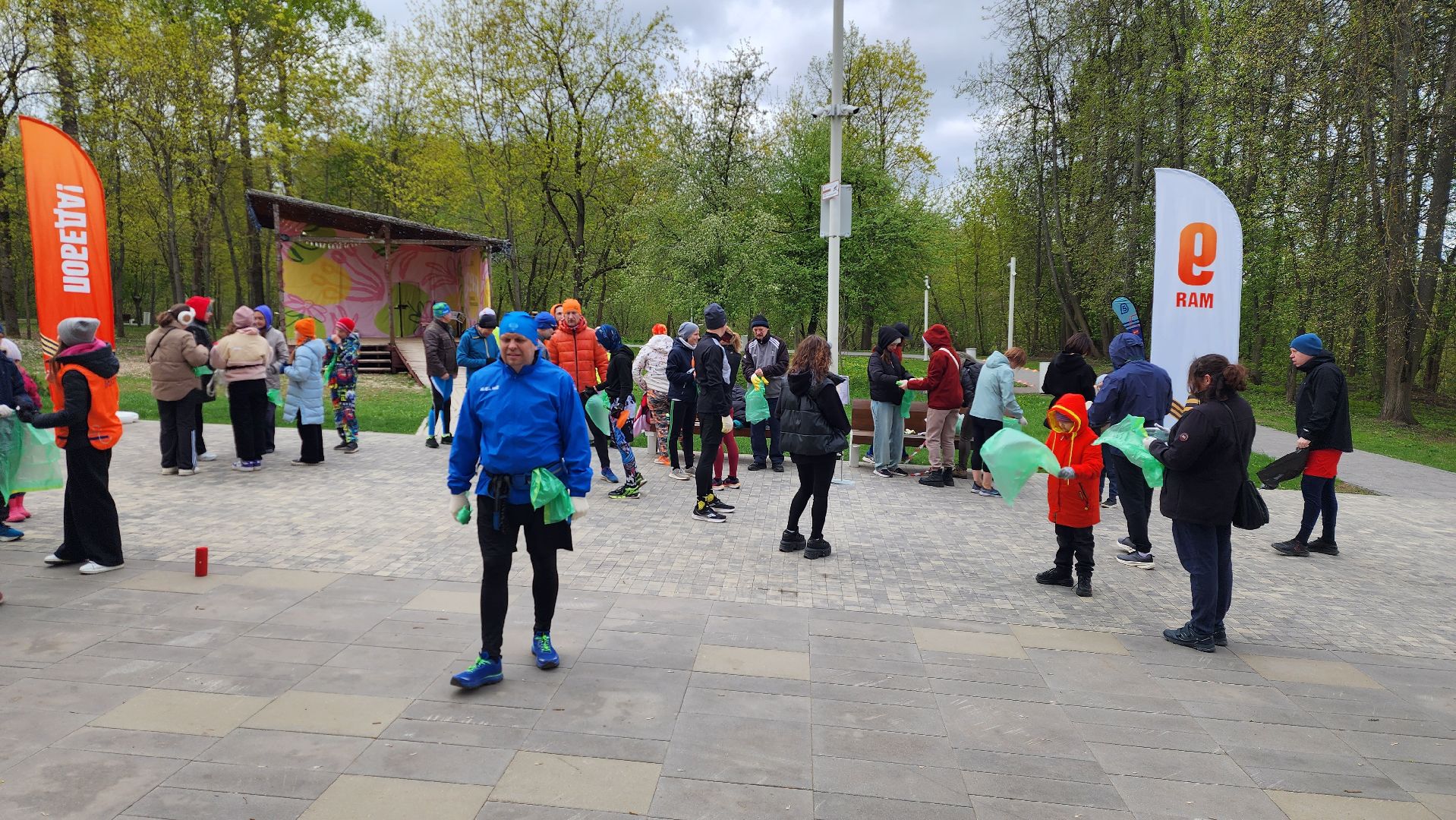 истра, субботник, плоггинг,  бег в парке,