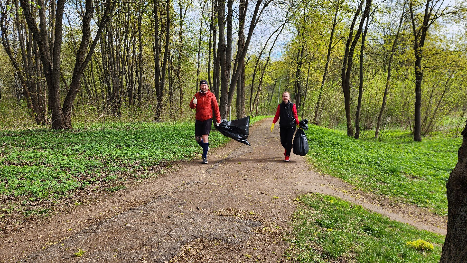 истра, субботник, плоггинг,  бег в парке,