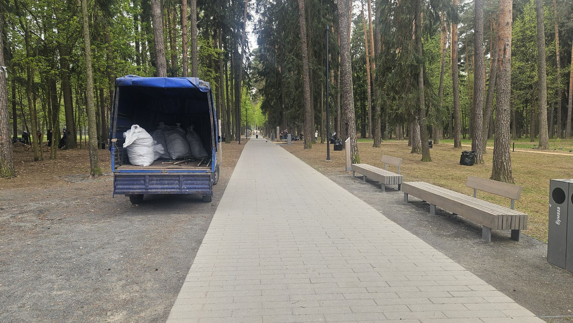 субботник, жуковский, парк, уборка,