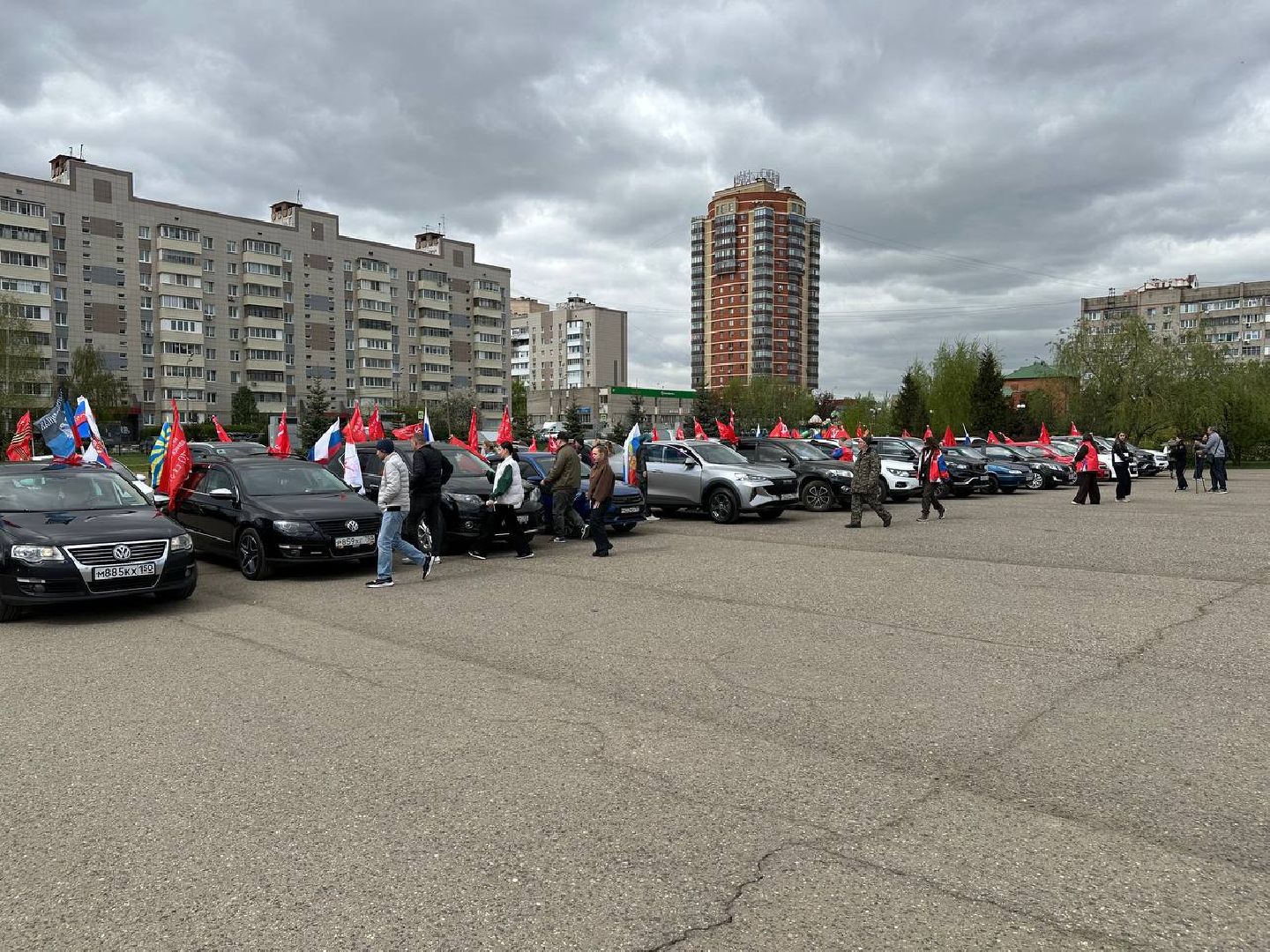 автопробег, домодедово, день победы,