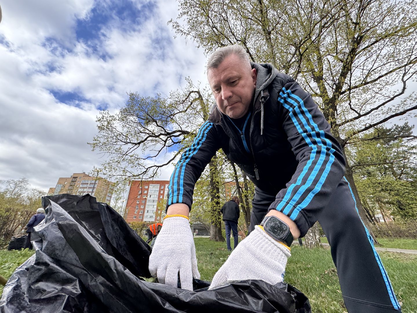 Ликквидаторы ЧАЭС, Одинцово, Субботник в Одинцово,