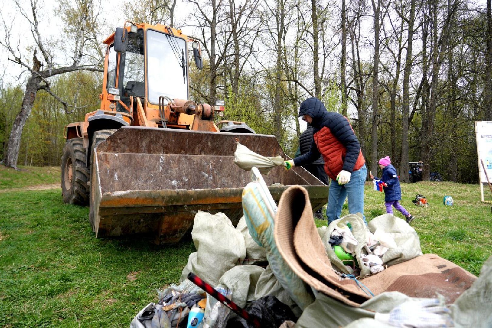 субботник, сергиев посад, сергиево-посадский городской округ, общеобластной субботник,  благоустройство,