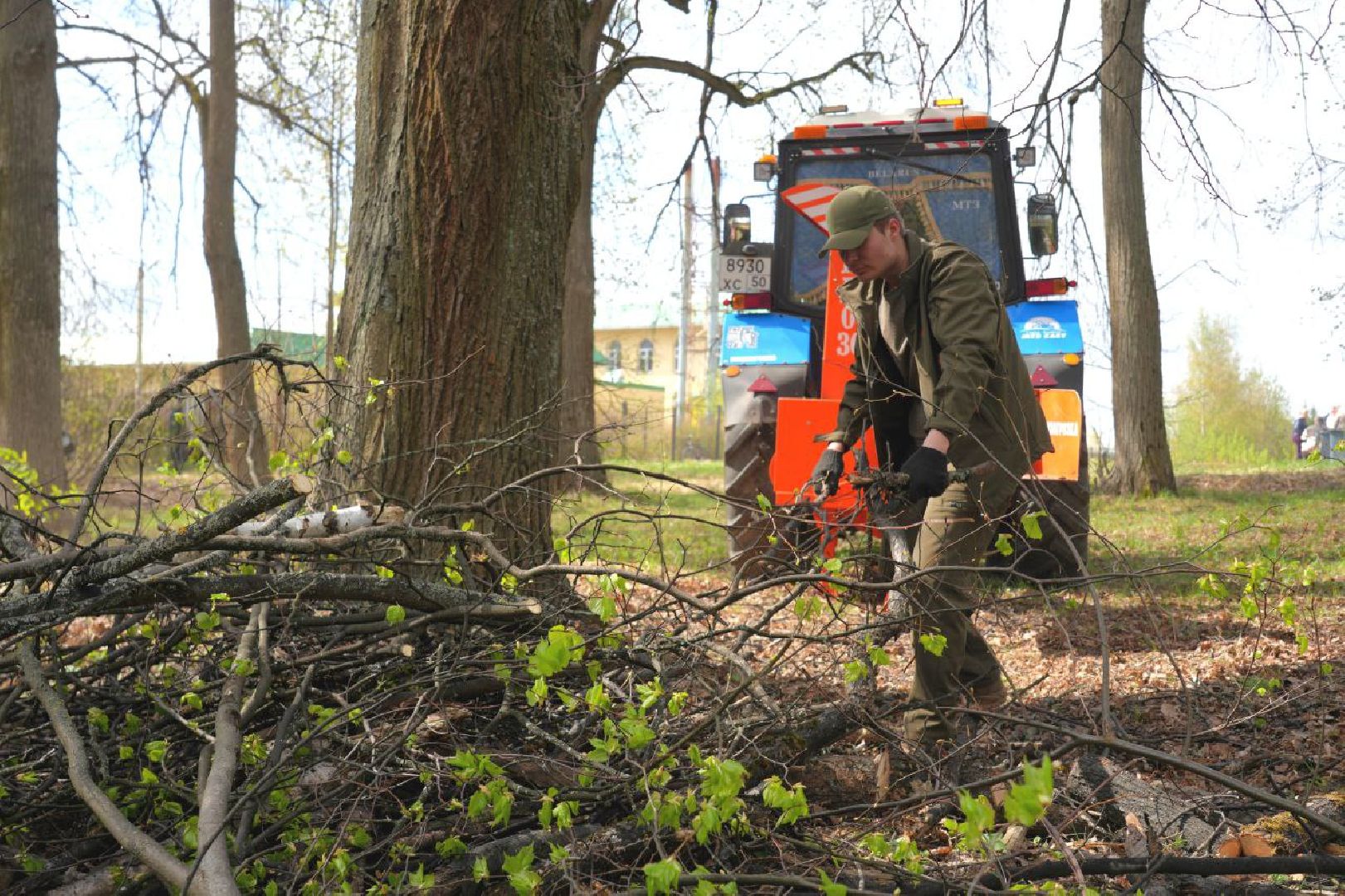 субботник, сергиев посад, сергиево-посадский городской округ, общеобластной субботник,  благоустройство,