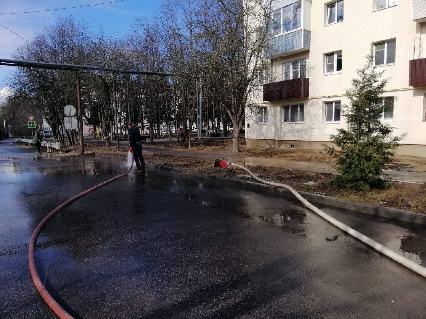 городской округ восход, жкх, благоустройство, дорога, субботник, всероссийский субботник,